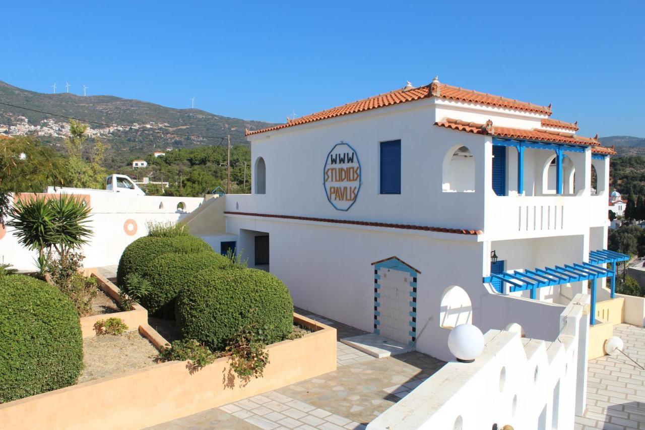 Pavlis Studios Marathokampos Bagian luar foto