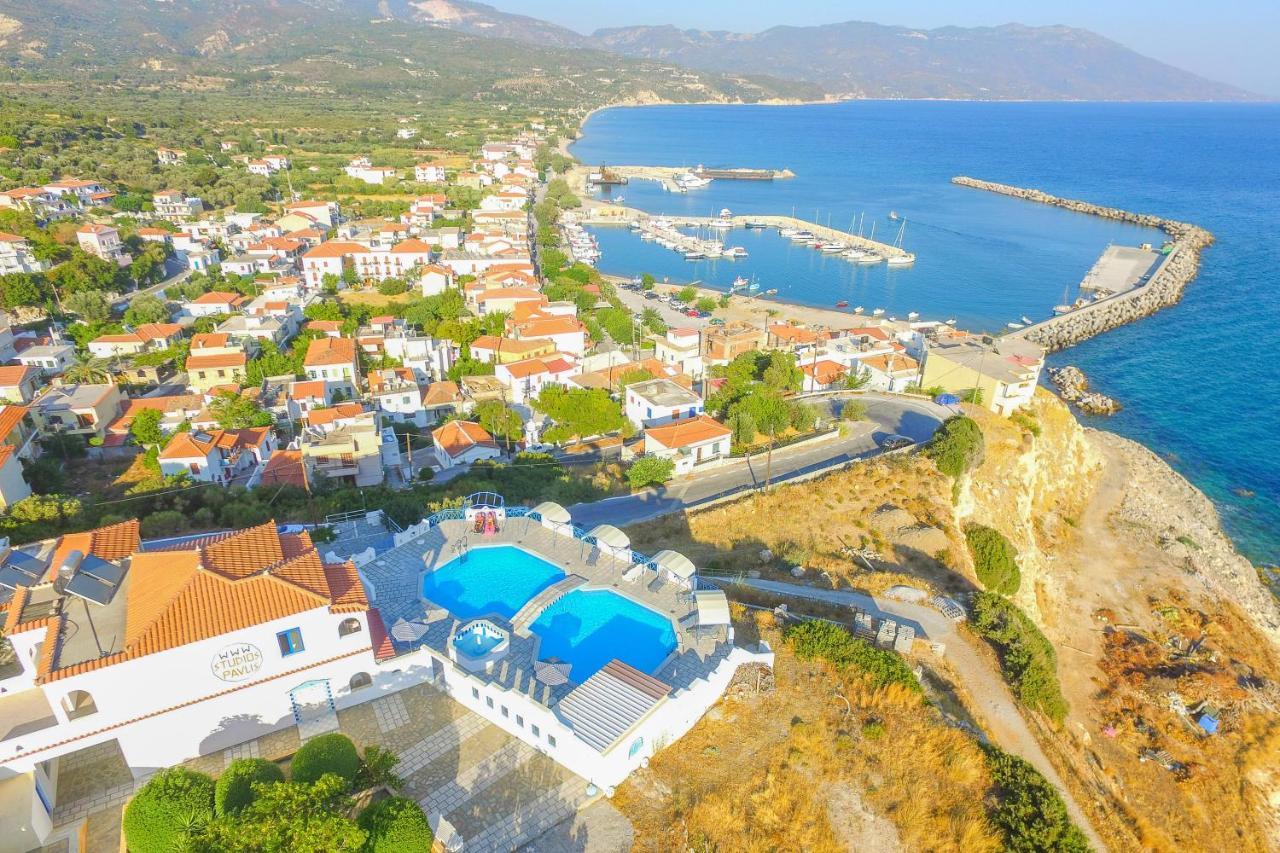 Pavlis Studios Marathokampos Bagian luar foto